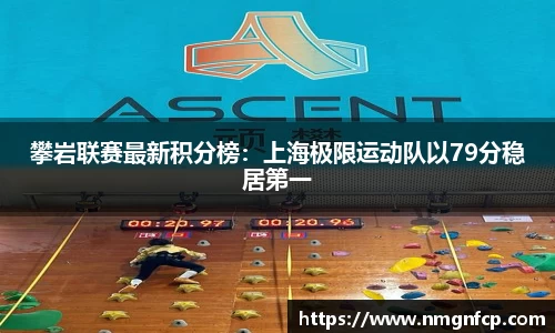 攀岩联赛最新积分榜:上海极限运动队以79分稳居第一